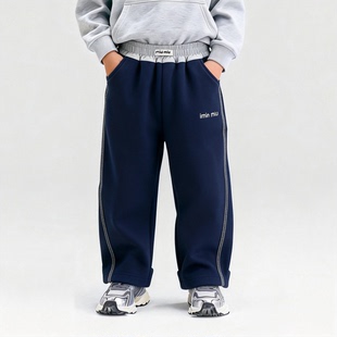 中大童儿童休闲长裤 男童直筒运动裤 2026春季 新款 6717 子男孩卫裤
