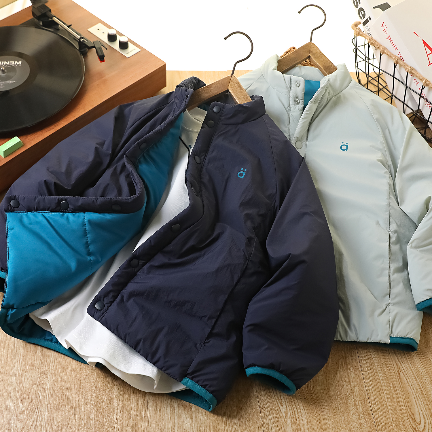 冬季男童大豆棉服校服神器小棉袄