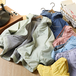 大豆轻棉服秋冬季 女男童连帽棉服成人百搭舒适潮酷保暖棉衣袄7200