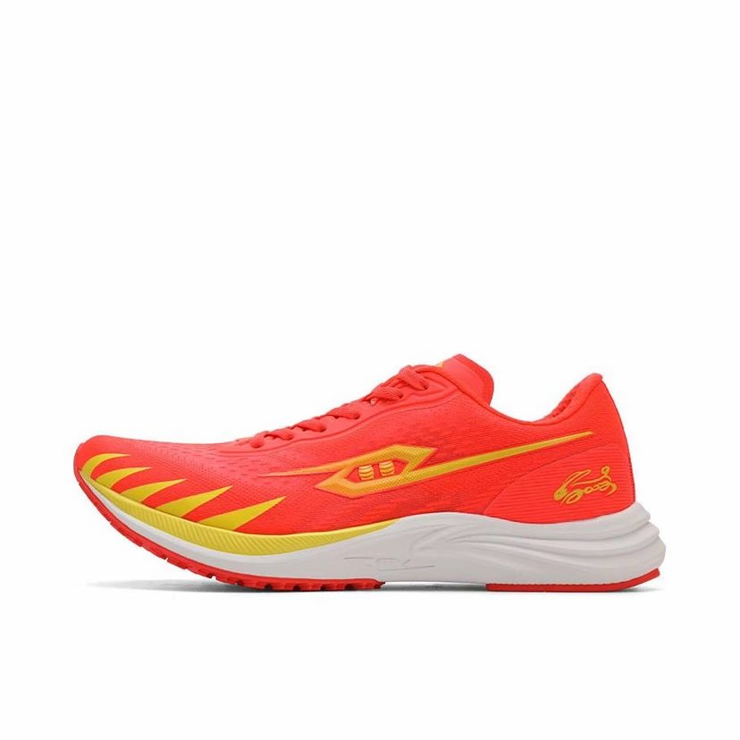 弹射者 黑马2.0 全掌碳板竞速跑步鞋TS-9377中国红 广东CZJ仓