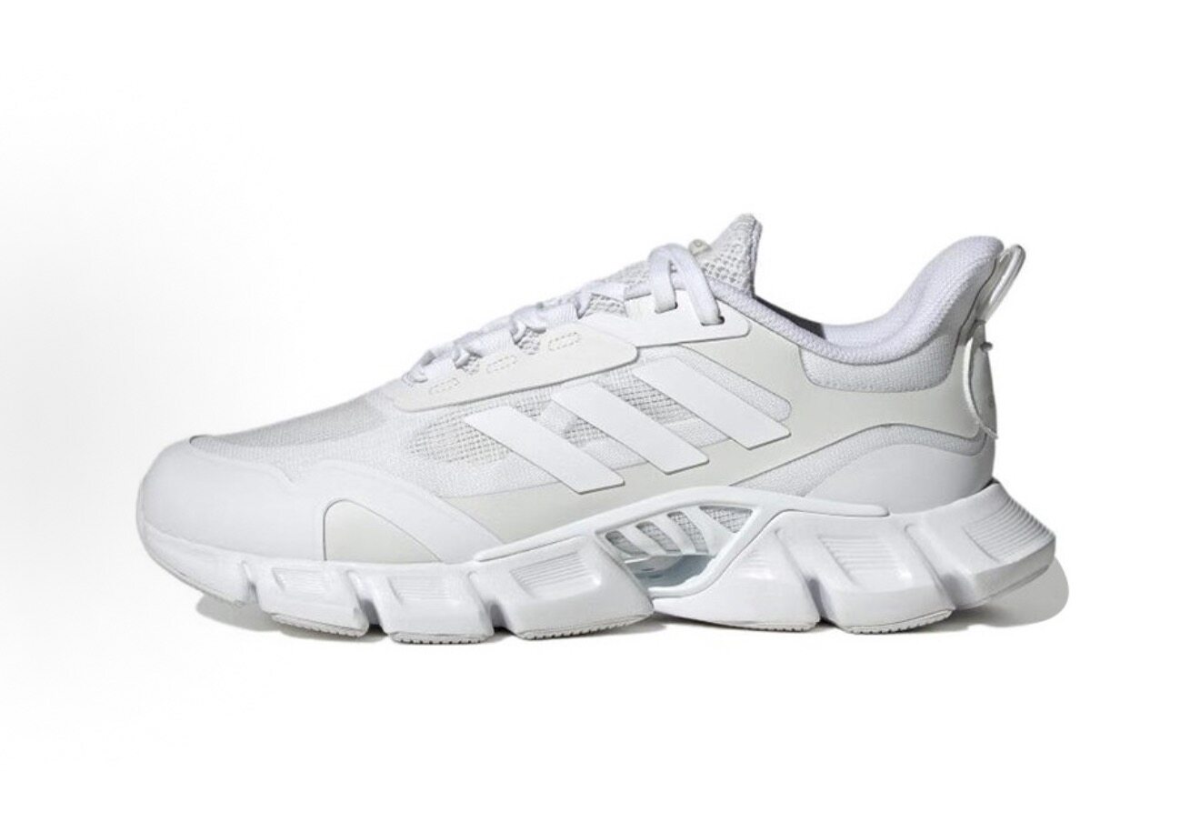 adidas Climacool 纯色舒适 PU织物合成革 低帮H01185株洲AC仓