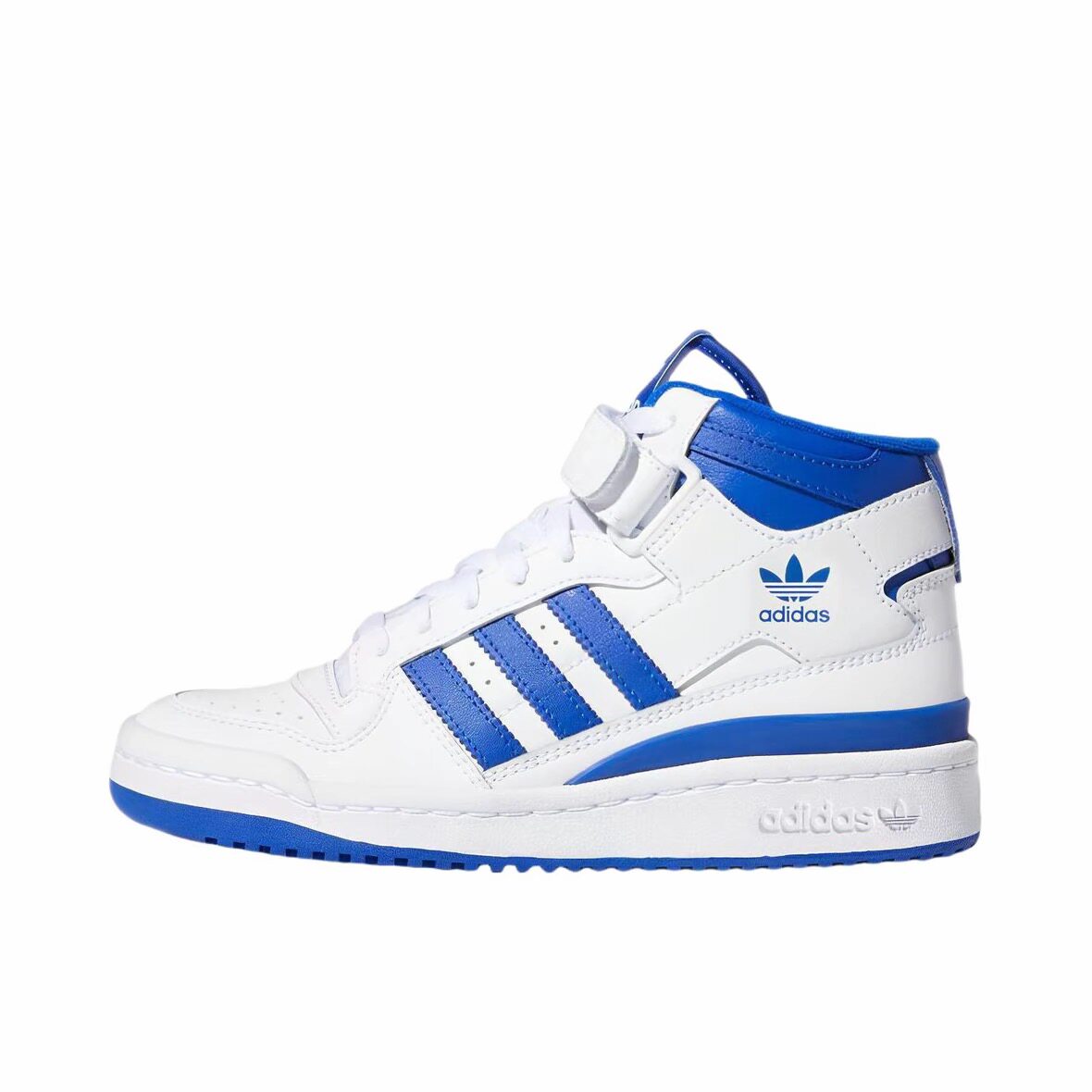 adidas originals FORUM Mid 中帮板鞋白蓝FY4976重庆cc仓图片