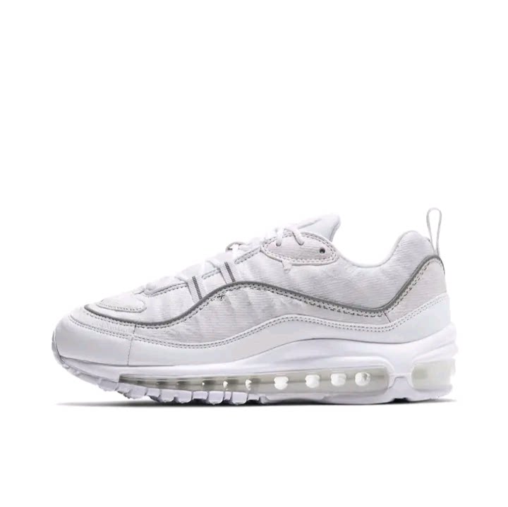Nike Air Max 98 跑鞋 潮流复古全掌缓震回 CJ0634-101 温州qz仓
