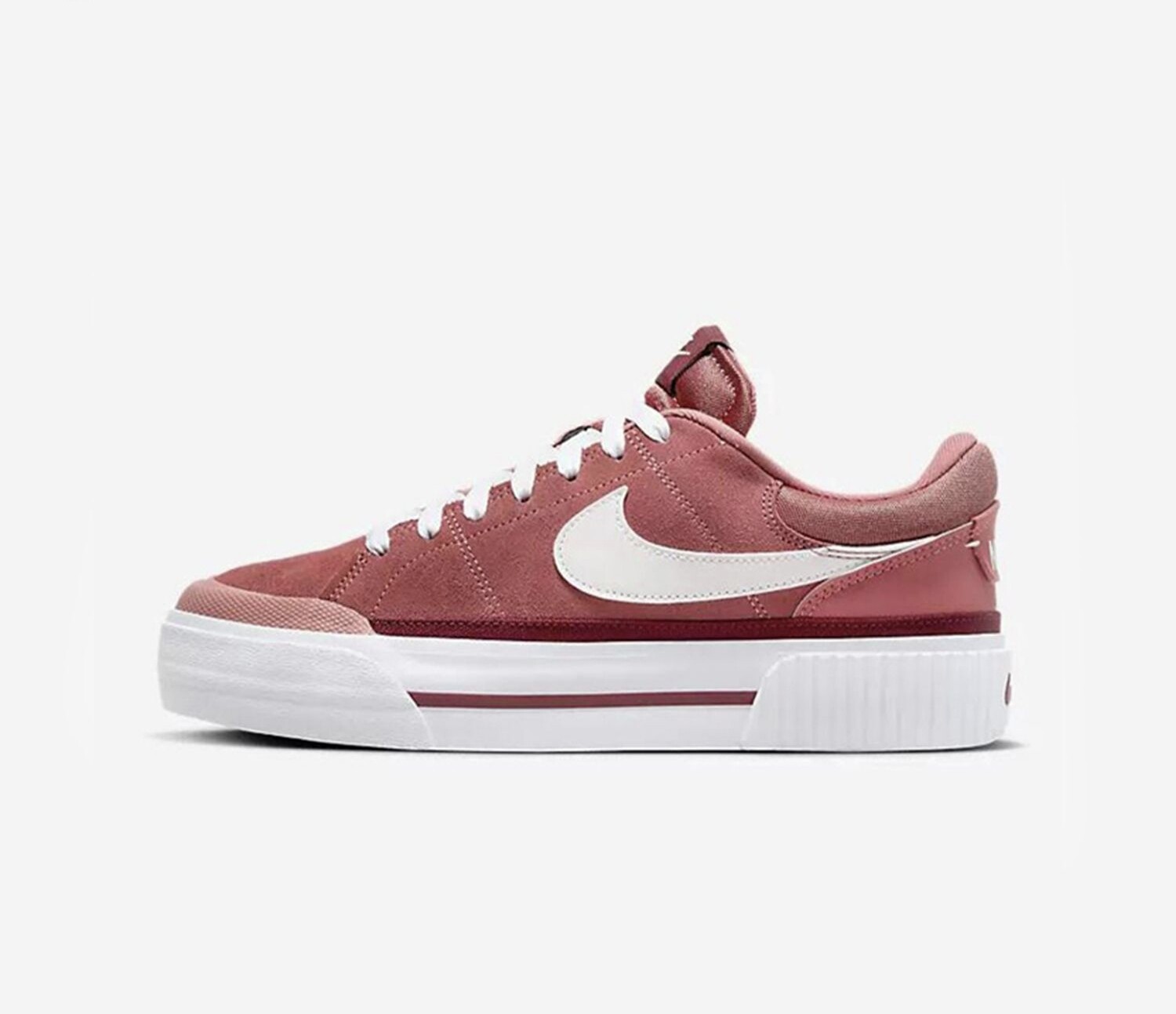 Nike Court Legacy 舒适 防滑耐磨 低帮 板鞋 女款 红色 丽水FF仓