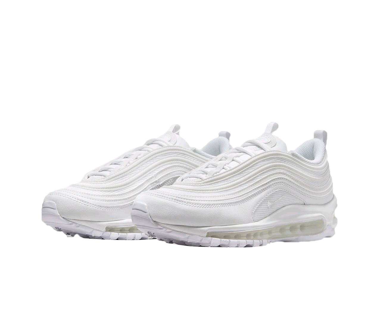 Nike Air Max 97 复古 低帮 休闲跑步鞋 女款 白色 丽水FF仓