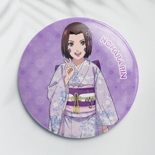 火影忍者25周年周边野原琳鸣人佐助水门大蛇丸卡卡西动漫徽章吧唧