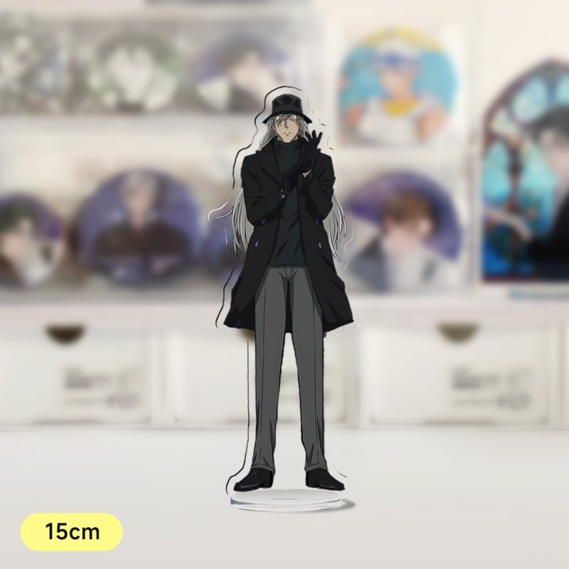 名侦探柯南15cm透明夹层单插立牌  琴酒个人周边黑铁的鱼影