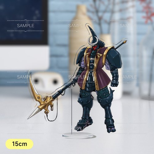 魔神坛斗士铠传15cm立牌亚克力鬼魔将毒魔将暗魔将幻魔将
