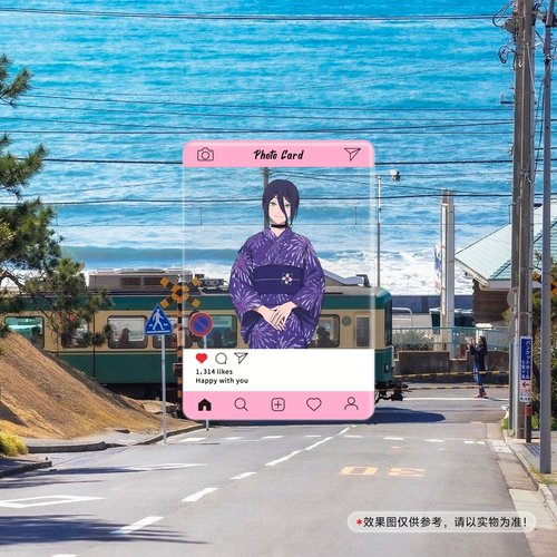电锯人蕾塞篇65x95mm亚克力合影卡透卡电次玛奇玛蕾塞早川秋帕瓦
