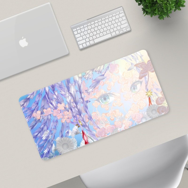 葬送的芙莉莲动漫周边键盘垫办公电脑桌垫防滑鼠标垫30*60cm