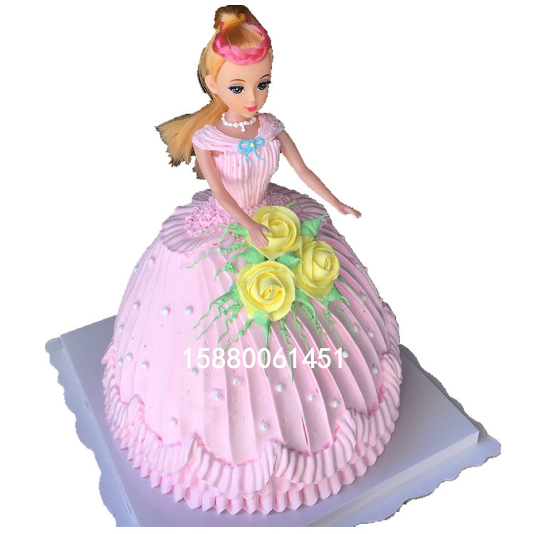 创意个性芭比公主福州生日蛋糕七夕情人节闺蜜全国同城七夕新款送,零食/坚果/特产,生日/节日蛋糕,淘宝优惠券,粉丝福利购,淘宝优惠卷