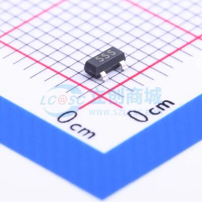 FMMT555TA SOT-23 三极管(BJT) DIODES(美台)原装正品 电子元件配