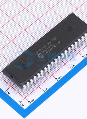 PIC17C44-33/P PDIP-40 单片机(MCU/MPU/SOC) 全新原装 电子元器