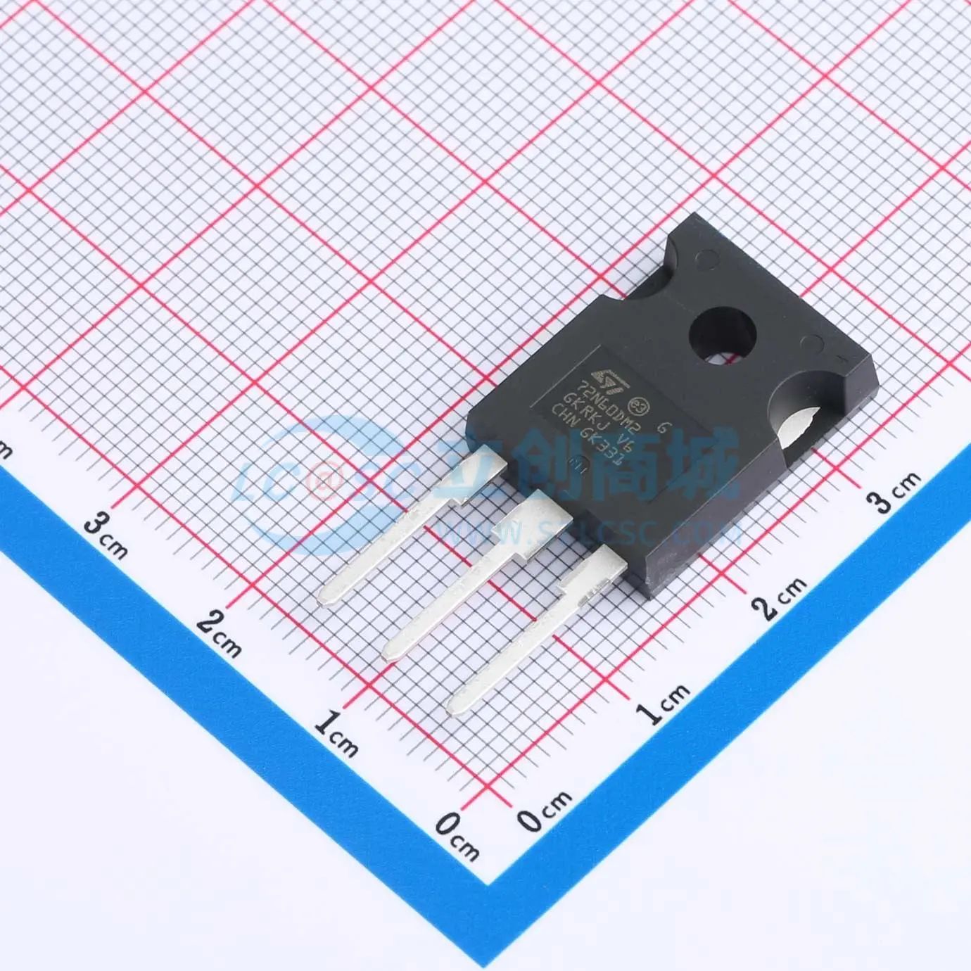 STW72N60DM2AG TO-247-3 场效应管(MOSFET) ST(意法半导体)全新原