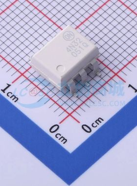 4N32SR2M SMD-6P 晶体管输出光耦 ON(安森美)原装正品 电子元件配