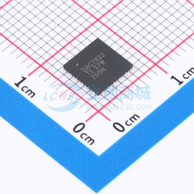 DAC7822IRTAT WQFN-40-EP(6x6) 数模转换芯片DAC TI全新正品原装