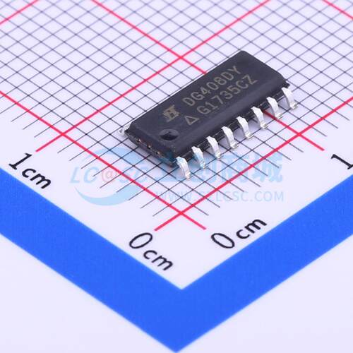 DG408DY-E3 SOIC-16 模拟开关/多路复用器 VISHAY(威世)全新原装