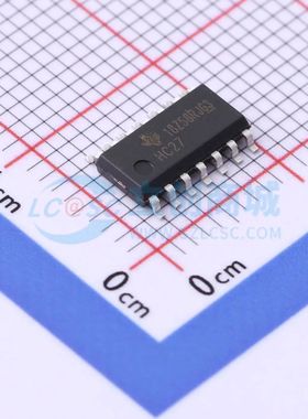 SN74HC27DR SOIC-14 逻辑门 TI全新正品原装 电子元件配单