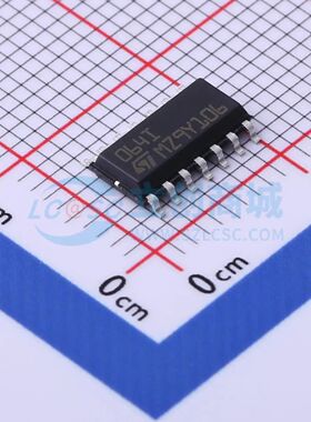 TL064IDT SO-14 FET输入运放 ST(意法半导体)全新原装 电子元件配