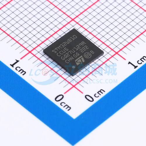 STM32WB10CCU5 UFQFPN-48(7x7) 无线收发芯片 ST(意法半导体)全新