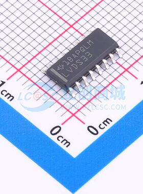 SN65LVDS33DR SOIC-16 LVDS芯片 TI全新正品原装 电子元件配单