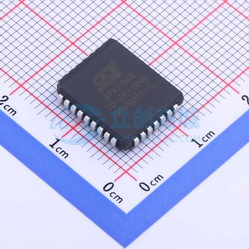 SST39VF040-70-4C-NHE PLCC-32(11.5x14) NOR FLASH MICROCHIP(美