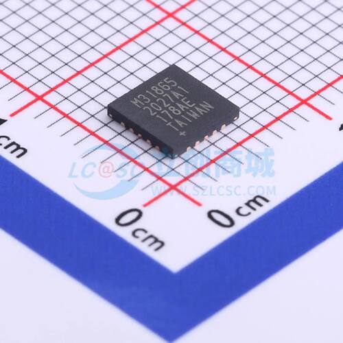 MAX31865ATP+T QFN-20-EP(5x5) ADC/DAC-专用型 全新原装 电子元