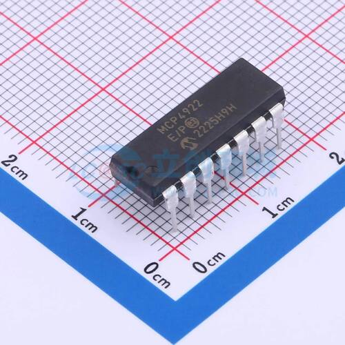 MCP4922-E/P PDIP-14 数模转换芯片DAC MICROCHIP(美国微芯)全新