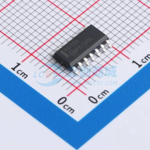 74ACT04SC SOIC-14 反相器 ON(安森美)原装正品 电子元件配单