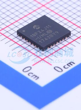 PIC18F24J11-I/ML QFN-28-EP(6x6) 单片机(MCU/MPU/SOC) 全新原装