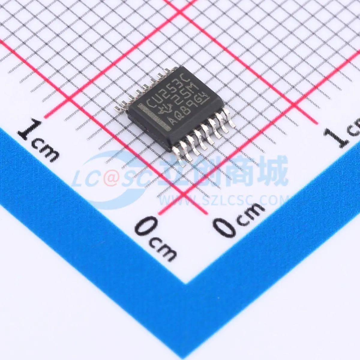 SN74CBT3253CDBQR SSOP-16-150mil 信号开关/编解码器/多路复用器