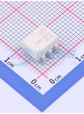 MOC3043SM SMD-6P 可控硅输出光耦 ON(安森美)原装正品 电子元件