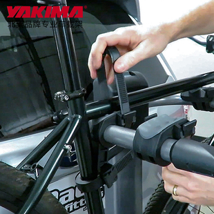 yakima自行车支架一体式摇篮棘轮绑带SuperCush ZipStrips配件