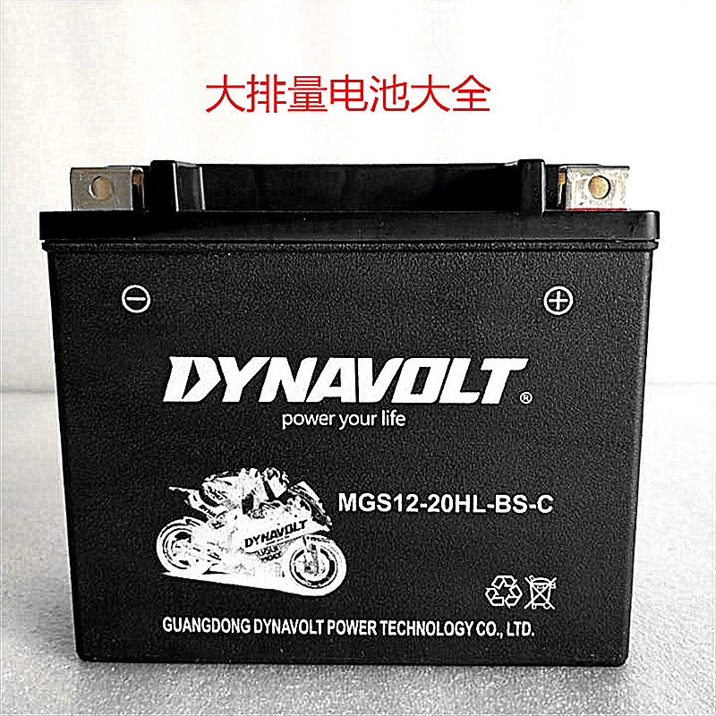 哈雷摩托车电瓶12v20A金翼1800摩托车电池肥仔黛娜软尾大狗摩托艇