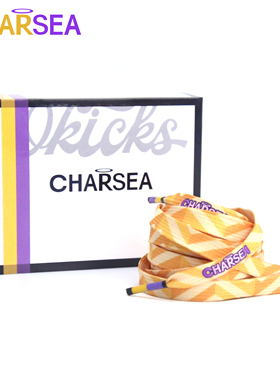 CHARSEA高贵灵魂21ss 适配AJ1AF1原装牛奶布丁鞋带扁 LH0121-005