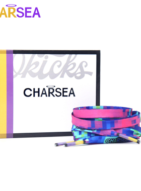 CHARSEA高贵灵魂 20FW 适配AJ1AF1热感马赛克鞋带扁 LH0220-011