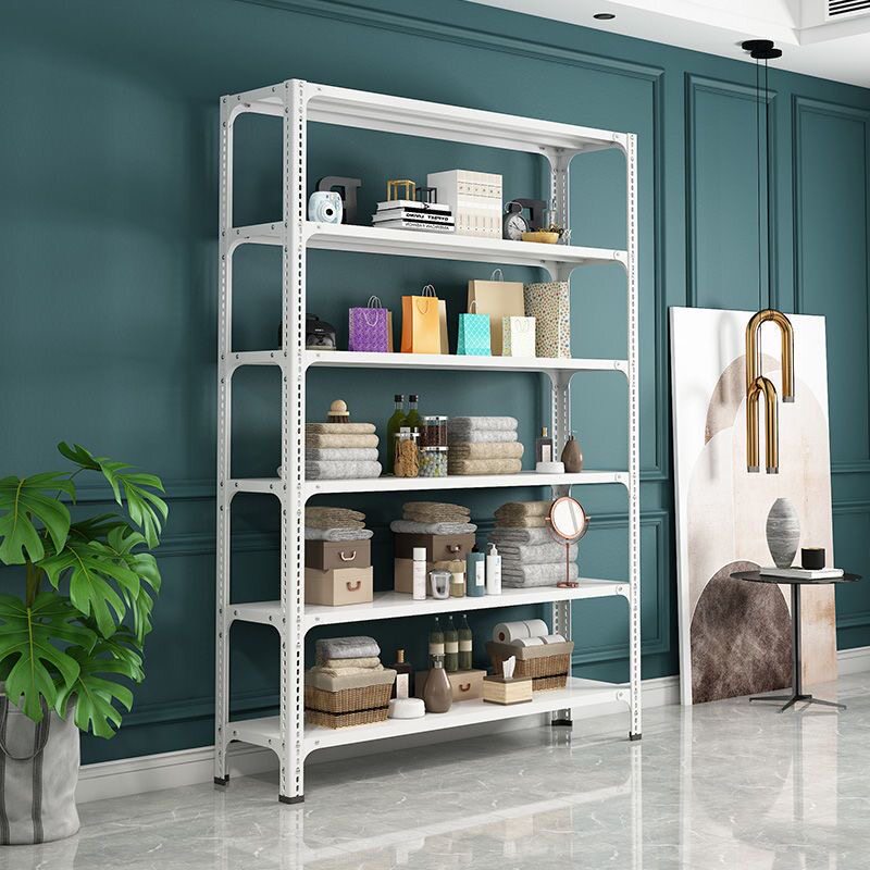 虎牌角钢货架加厚厨房置物架落地多层微波炉收纳架子烤箱锅储物架