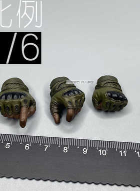 1/6 兵人 12寸 SoldierStory SSG-008 全境封锁2 邓恩 手型