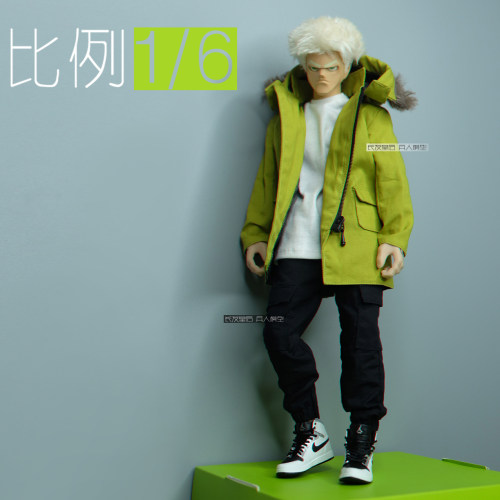 潮流外套1/6兵人CROWDHTOYS