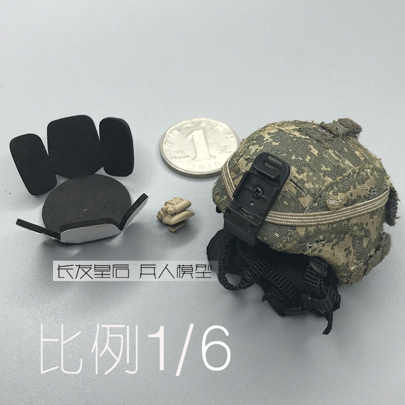 1/6 兵人 HT 军事 第十山地师 狙击手 ARMY sniper ACU 头盔