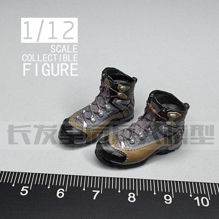 1/12 兵人 6寸人偶  神猫跳动 SALVO系列 SA03 雪山幽灵 作战靴