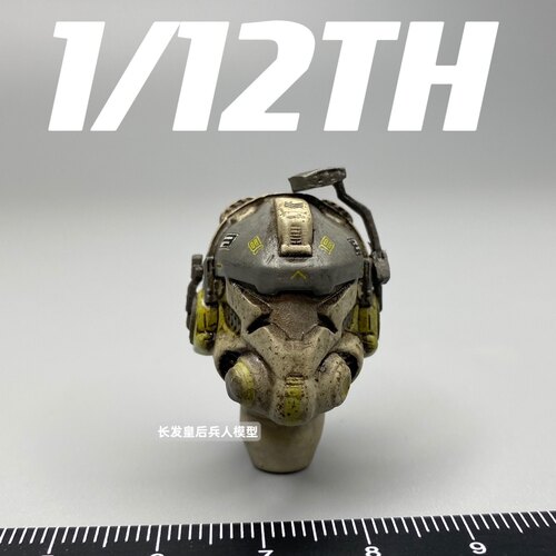 1/12兵人 6寸 3A TOYS  泰坦陨落 驾驶员 头雕