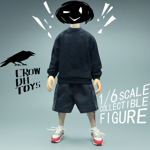 1/6兵人crowdhtoys卫衣长袖宽松