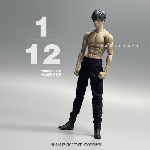 1/12兵人6寸人偶CROWDHTOYS裤子