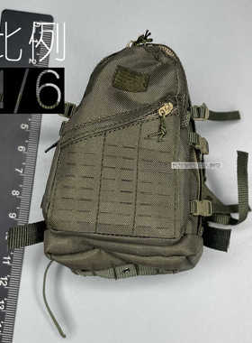 1/6 兵人 军事系列 ES DAM SS  绿色 大包