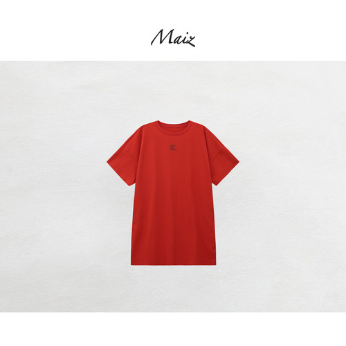 春夏季宽松大码显瘦慵懒百搭短袖