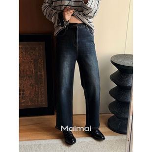 加绒加厚牛仔裤 郑买买 日常百搭显瘦巨好看 秋冬新款 女 冬寂牛仔