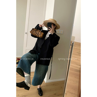 郑买买  德鲁纳 早春款欧若风气质简约无领西服