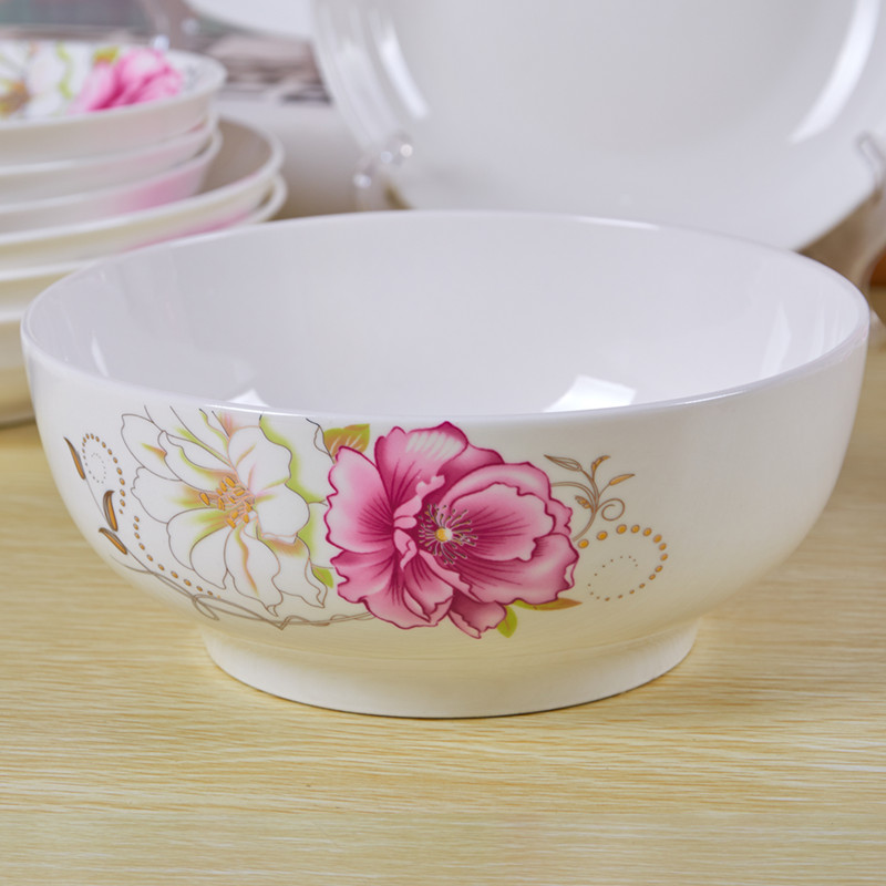 陶瓷直口套装餐具微波炉适用