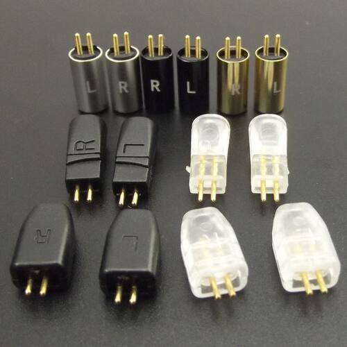 UETF10/15 SF3 KZ ZS5 ZS6 ZST ZS3 ZSA DIY维修耳机线0.75mm插针
